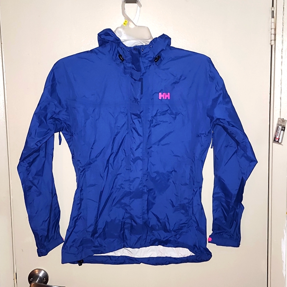 HELLY HANSEN Blue Windbreaker, Size M, EUC